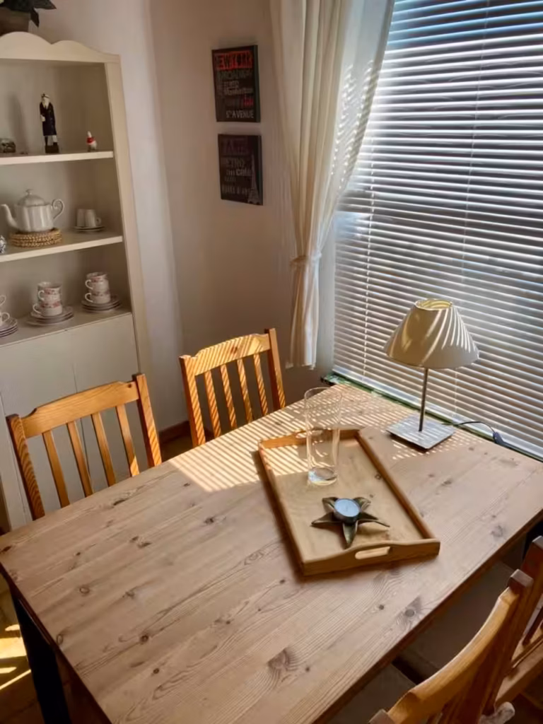 Ferienwohnung Nessmersiel Essbereich